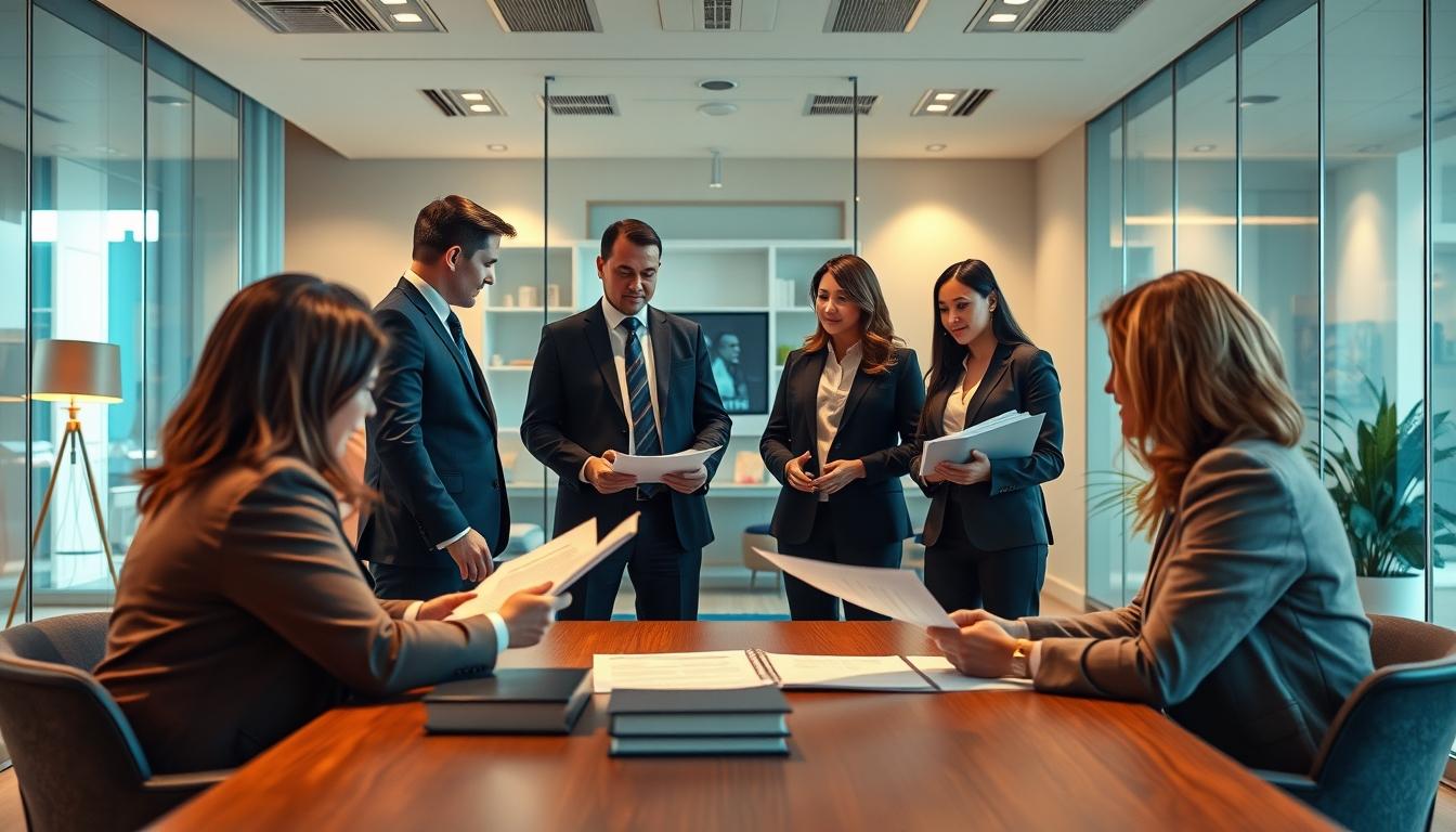 Business contract documents